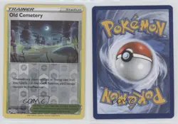 Old Cemetery Reverse Foil Pokemon Sword & Shield Chilling Reign #147 0ib4 - Image 3