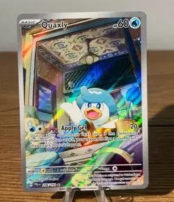 Quaxly 206/193 Illustration Rare - Pokemon Paldea Evolved - Image 1