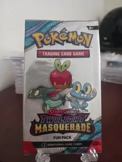 Pokemon Sampling Pack (3 Cards) Twilight Masquerade Sample - Pokemon Fun Pack - Image 1