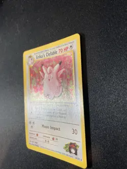 Pokemon TCG NM Erika's Clefable Gym Heroes 3/132 Holo Unlimited Rare - Image 3