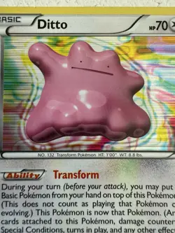 Pokemon TCG Ditto Holo Rare Card 108/149 Boundaries Crossed - Image 3