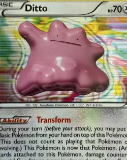 Pokemon TCG Ditto Holo Rare Card 108/149 Boundaries Crossed - Image 4