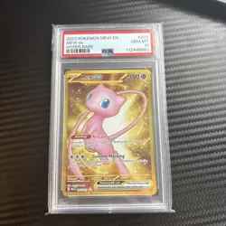 2023 POKEMON SCARLET & VIOLET 151 #205/165 MEW EX HYPER RARE PSA 10 - Image 1