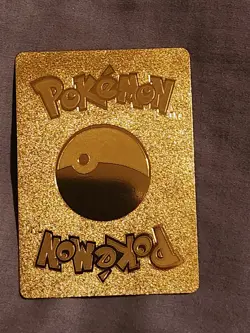 Pokemon Charizard V Evolution 508HP Gold Foil Fan Art - Image 2