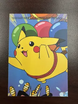 2000 Topps TV Animation Series 2 Arbok #24 4 Of 10 Sticker Puzzle Flying Pikachu - Image 2