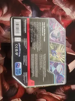 Pokemon Azure Legends Factory Sealed Tin Box - Kyogre ex - 5 Booster Packs - Image 2