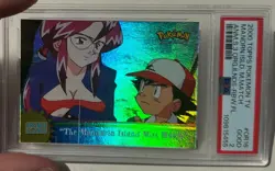 Pokemon TOPPS series 3 - RAINBOW holo - Manderin Island Miss Match - OR16 PSA2 - Image 1