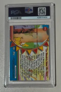 Pokemon TOPPS series 3 - RAINBOW holo - Manderin Island Miss Match - OR16 PSA2 - Image 4
