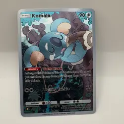 Komala Pokemon TCG Pocket Illustration Rare Immersive Textured Holo Custom - Image 1