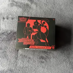 Pokemon TCG Destined Rivals Elite Trainer Box ETB Sealed In Hand - Image 1