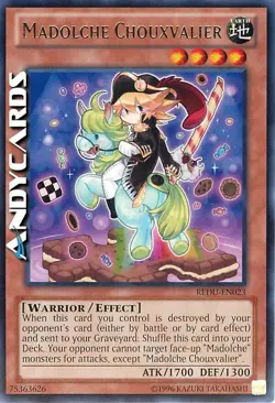 MADOLCHE CHOUXVALIER • (Magidolce Cioccovaliere) • Rara • REDU EN023 • YUGIOH! - Image 1