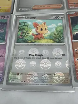 Pokemon Black Bolt White Flare Poke Ball Lot of 6 - Gothica Tepig Pansear - Image 3