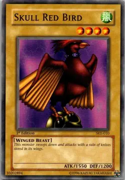 Skull Red Bird SKE-010 1st Edition Yugioh LP - Image 1