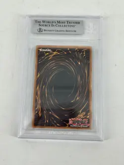 YuGiOh Black Luster Soldier Envoy of the Beginning 1st Edition #IOC-025 BGS 8 - Image 2