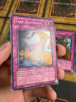 Yugioh x1 Trap Dustshoot CP05-EN005 Super Rare English VLP - Image 2