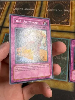 Yugioh x1 Trap Dustshoot CP05-EN005 Super Rare English VLP - Image 4