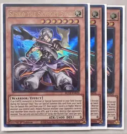 3x Senko the Skybolt Star 1st Edition Ultra Rare BLCR-EN036 Yu-Gi-Oh! - Image 1