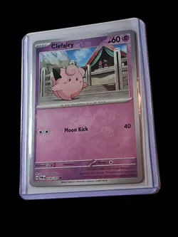 Reverse Holo Clefairy 078/167 Common Twilight Masquerade Pokemon TCG - Image 1