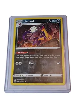 🔥Pokemon Liepard 091/172 Reverse Holo SWSH09: Brilliant Stars NM - Image 1