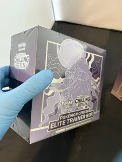 Chilling Reign Elite Trainer Box Pokemon Center ETB Set of 2 New,Error from 2021 - Image 2