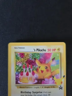 Pokemon TCG Pikachu Birthday 24 Celebrations 25th Anniversary Collection 2021 A - Image 3