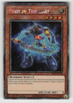 Photon Thrasher Yugioh RA04-EN170 Platinum Secret Rare PSR NM - Image 1