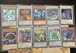 Yugioh Lot Of 10 Holo Cards English See Pic For Exact Cards #2 - Image 1