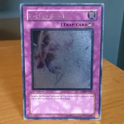USA Seller Yugioh Forced Back EOJ-EN060 Ultimate Rare 1st Edition VLP/NM - Image 1