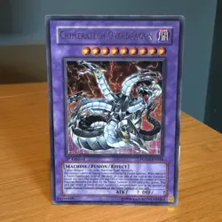 Yugioh Chimeratech Overdragon POTD-EN034 Ultra Rare 1st Ed NM - Image 1