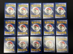 Pokemon Base Set Rare Shadowless 15 Cards Charmander Kadabra Ivysaur Dugtrio LP - Image 4