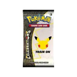 Pokemon TCG Celebrations Booster Pack (4 Cards) 1 Pack NEW SEALED - Image 1