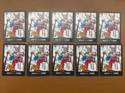 ONE PIECE DON !! Card Yamato Saikyo Jump Promo Card Game Set of 10 cards Japan - Image 1