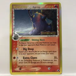 Heracross - Pokemon Card - Dragon Frontiers 3/101 - Ultra Rare Holo STAMP - LP - Image 1
