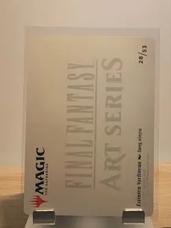 MTG Final Fantasy - Estinien Varlineau Art Series Card 28/53 - Image 2