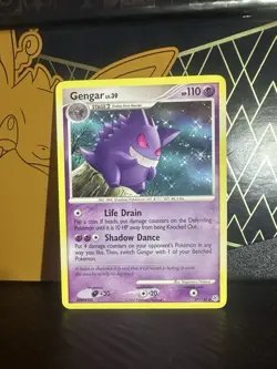Pokemon Gengar TCG Diamond & Pearl Card 27/130 Regular Rare Non Holo - LP - Image 1