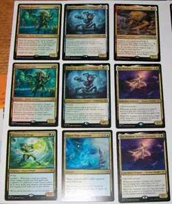 45pc. Mixed Rare and Mythic Rare card lot MTG - Image 1