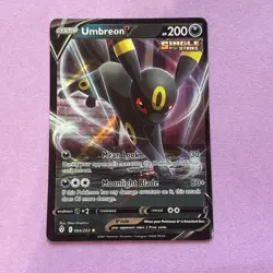 Umbreon V 94/203 Ultra Rare Evolving Skies Pokemon TCG Near Mint Cards Holo Nm - Image 1