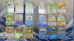 pokemon Japanese Tropical Island & Rainbow Island card sets LP/MP - Image 1