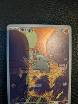 Phanpy 205/191 English IR amazing artwork Pokemon TCG Mint card - Image 3