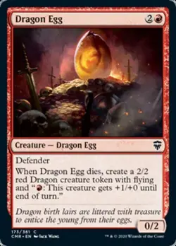 Dragon Egg -Foil Light Play MTG Commander Legends - Image 1