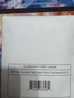 1 X Gundam Card Game Store Tournament Kit 01 1 Winner 8 Partecipant 1 Judge - Image 1