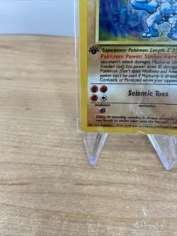 SEALED 1st Edition 1999 Machamp Base Set Holo 8/102 Pokemon Card - Rare - Image 5