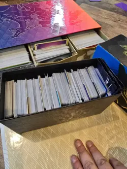 1000+ pokemon bulk cards holo and non holo sorted by type - Image 1