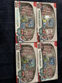 4X Pokemon Trading Card Game Blooming Waters Premium Collection BRAND NEW - Image 1
