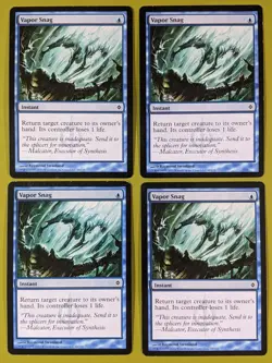 Vapor Snag x4 New Phyrexia 4x Playset Magic the Gathering MTG - Image 1