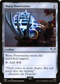 1x Worn Powerstone - NM - Warhammer 40,000 - SPARROW MAGIC mtg - Image 1