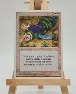 Karma Fourth Edition (4ED) Magic Karte MTG englisch (Karma) - Image 1