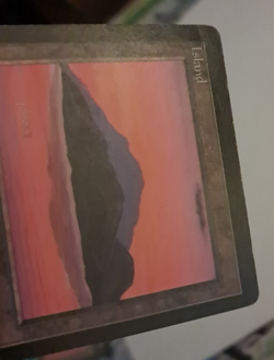 Island MP MTG Magic the Gathering Beta Basic Land (C) - Image 3