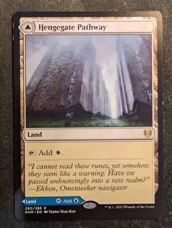 Hengegate Pathway / Mistgate Pathway - Kaldheim (MTG) - Image 1