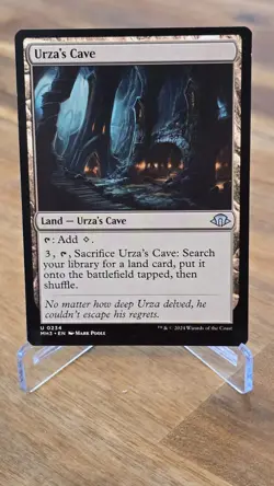 MTG Urza's Cave (Regular ) Near Mint - Modern Horizons 3 - Image 1